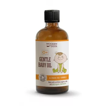 Wooden Spoon Bio gyengéd babaolaj - 100 ml