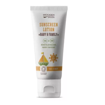 Wooden Spoon Bio naptej és testápoló SPF 30 - 100 ml