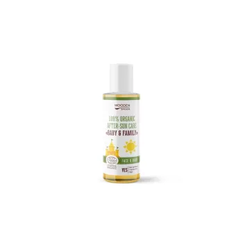   Wooden Spoon Bio napozás utáni olaj csecsemő és érzékeny bőrre - 100 ml