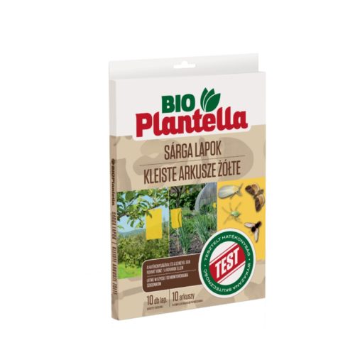Bio Plantella Sárgalap - rovarfogó ragadós lapok, nagy (10 db)