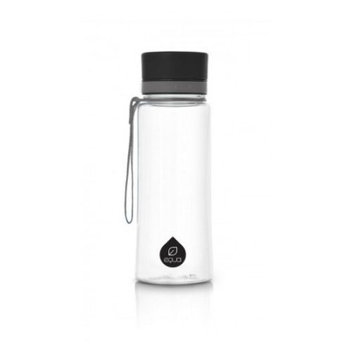 Equa bottle - Black lid (600 ml)