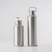 Equa Timeless rozsdamentes acél kulacs - Ezüst/Steel (600 ml)