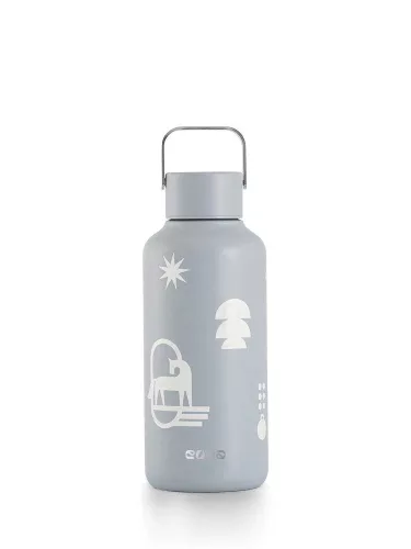 Equa Timeless rozsdamentes acél kulacs - Wonderland (600 ml)