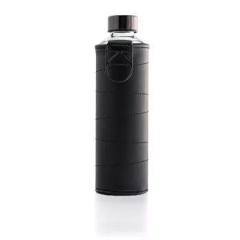 Equa Mismatch üveg kulacs tokban - Grafit (750 ml)