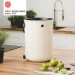 Bokashi Organko 2 Konyhai mini komposztáló + 1kg Bokashi starter - Cream White