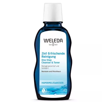   Weleda 2in1 Frissítő arctisztító és tonik normál és kombinált arcbőrre - 100 ml