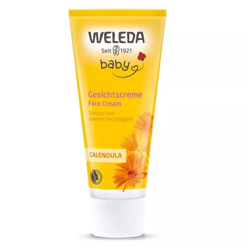 Weleda Baby Bio körömvirágos natúr baba arckrém - 50 ml