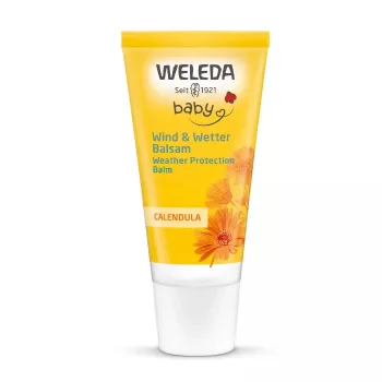   Weleda Baby Bio körömvirágos natúr szél és időjárás ellen védő balzsam - 30 ml