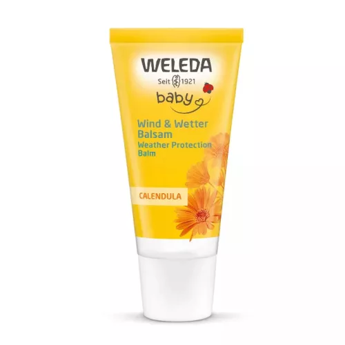 Weleda Baby Bio körömvirágos natúr szél és időjárás ellen védő balzsam - 30 ml