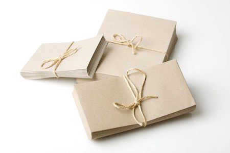 Recycled envelopes