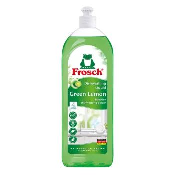 Frosch mosogatószer, zöld citromos - 750 ml
