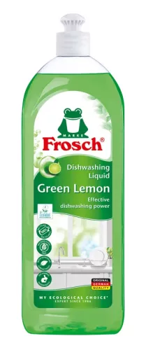 Frosch mosogatószer, zöld citromos - 750 ml