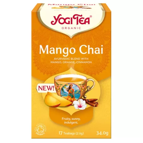 Yogi Tea Mango chai bio tea (17 filter)