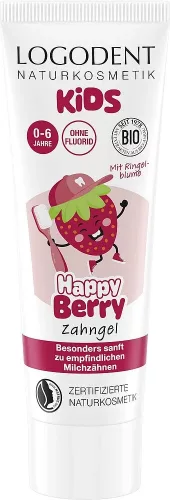Logodent Kids Happy Berry gyerek fogkrém - 75 ml