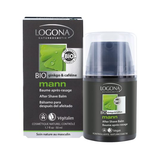 Logona Mann After Shave Balm with Ginkgo and Coffein Extract