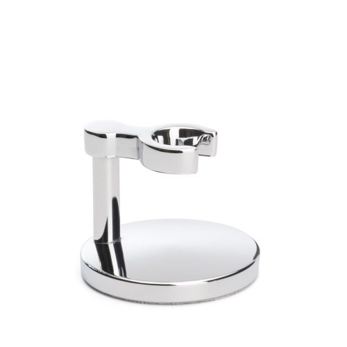 Mühle stand for safety razor - chrome-plated
