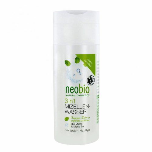 Neobio 3 in 1 Micellar Water with organic mint and sea salt