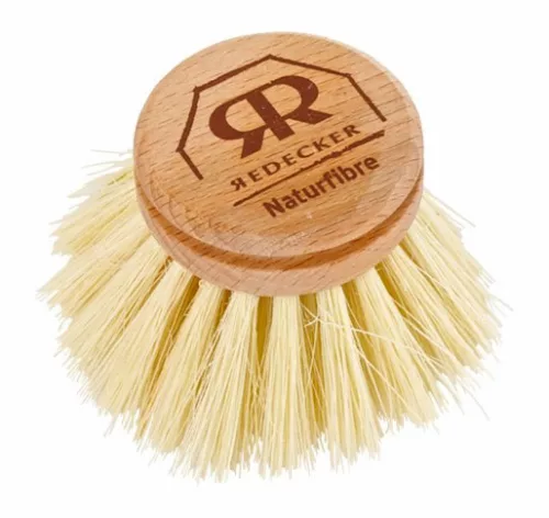Redecker Cserélhető fej mosogatókeféhez - növényi sörtével, 4 cm