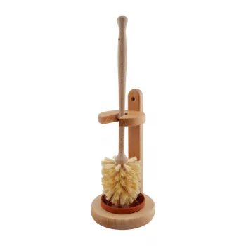   Redecker fa WC-kefe, tartóval - növényi sörtével, 37 cm (kifutó)
