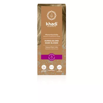 Khadi növényi hajfesték por - Sötétszőke - 100 g