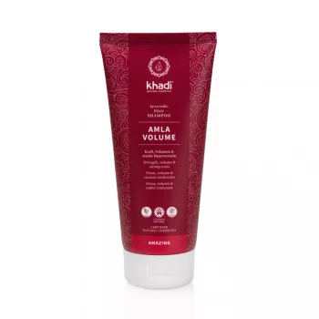   Khadi sampon - erő és volumen, AMLA VOLUME ayurvédikus elixírrel - 200 ml