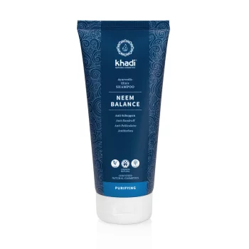   Khadi sampon - korpásodás ellen, NEEM BALANCE ayurvédikus elixírrel - 200 ml