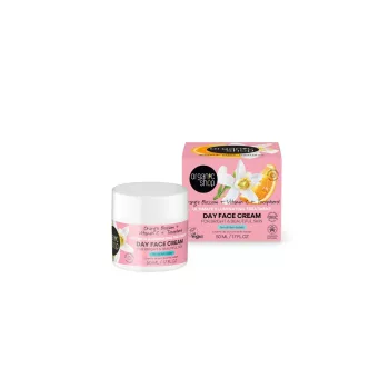  Organic Shop Nappali arckrém narancsvirággal C-vitaminnal és tokoferollal - 50 ml