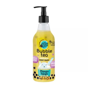   Skin super Good Bubble Tea “Mango Tango” energetizáló tusfürdő mangóval és licsivel - 500 ml