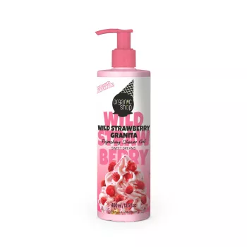   Organic Shop “Erdei szamócás Granita” Frissítő tusfürdő gél - 400 ml (kifutó)