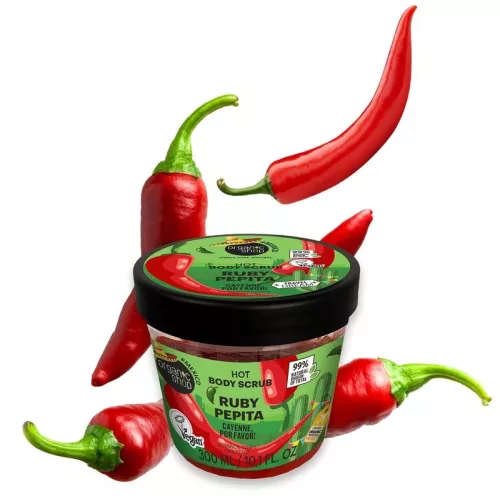 Organic Shop “Rubi Pepita!“ Hot testradír cayenne borssal - 300 ml