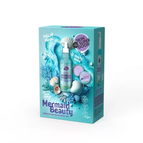 Skin Super Good Mermaid Beauty testápoló ajándékszett - 250 ml + 100 ml