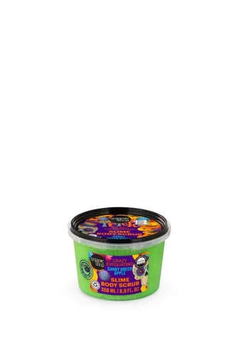 Organic Shop "Trick or treat" Hámlasztó testradír zöldalmás cukorkával - 250 ml