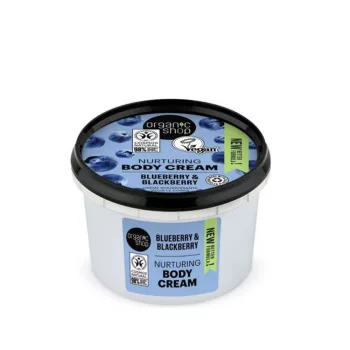   Organic Shop Kényeztető testápoló áfonyával és szederrel - 250 ml