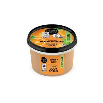   Organic Shop Cukros testradír - Szicíliai narancs - 250 ml (kifutó)