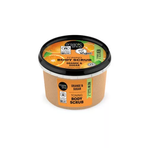Organic Shop Cukros testradír - Szicíliai narancs - 250 ml (kifutó)