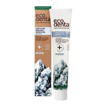   Ecodenta bio fogkrém - fogérzékenységet csökkentő, fluoridmentes, 75 ml