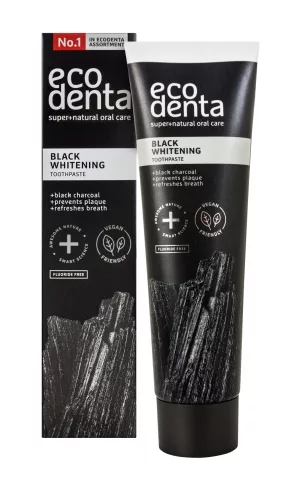 Ecodenta fogkrém fehérítő szénnel, fluoridmentes - 100 ml 