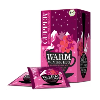   CUPPER Warm Winter Hug - Téli Ölelés bio tea - csodabogyós limitált kiadás (20 filter)