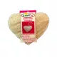LoofCo Luffa fürdőszivacs, szív alakú - 1 db