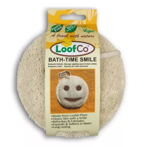 LoofCo Luffa fürdőszivacs, smile alakú - 1 db (kifutó)