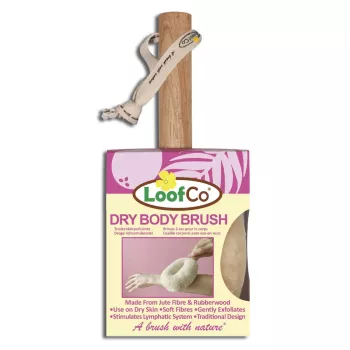 LoofCo Száraz testkefe, juta rostból