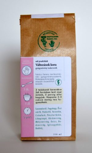 Herbal tea for the menopause