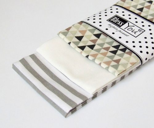 BlessYou Handkerchiefs - size S - "Geometry"