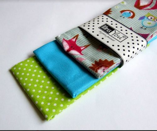 BlessYou Handkerchiefs - size M - "Forest animals"