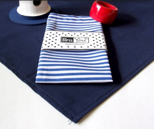 BlessYou Cloth Napkin - Sailor Stripes (cotton)