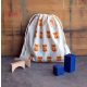 The Sorting Bags - Canvas bags for shopping - size M - orange - fox