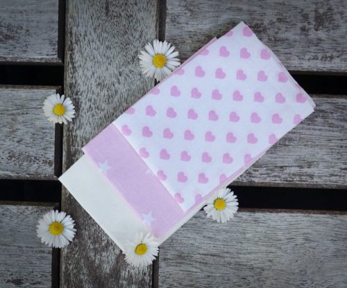 BlessYou Handkerchiefs - size S - "Rose colour"