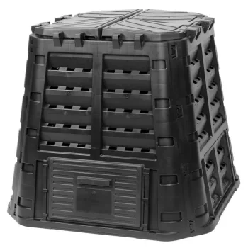 Qbrick Patrol Eco Multi komposztáló - 480 literes, fekete