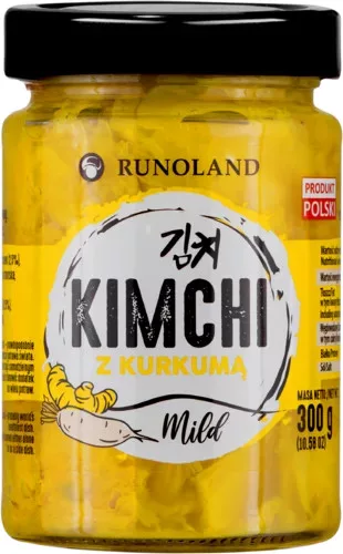 Runoland Kimchi - kurkumás, vegán - 300 g
