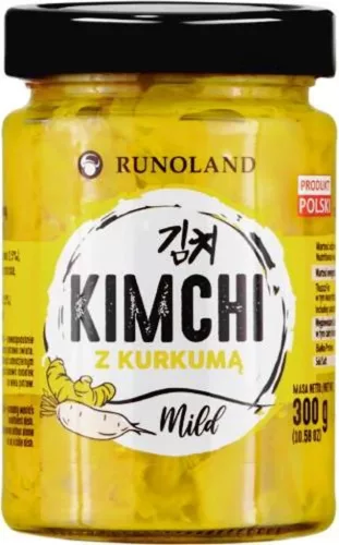 Runoland Kimchi - kurkumás, vegán - 300 g